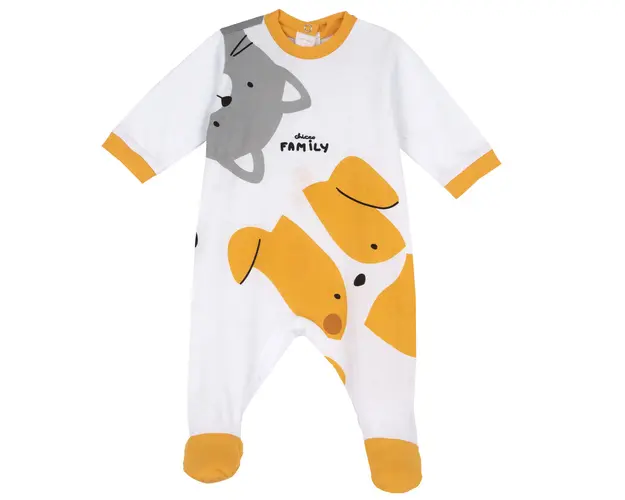 Salopeta bebelusi Chicco, Alb, 02419-64MFCI