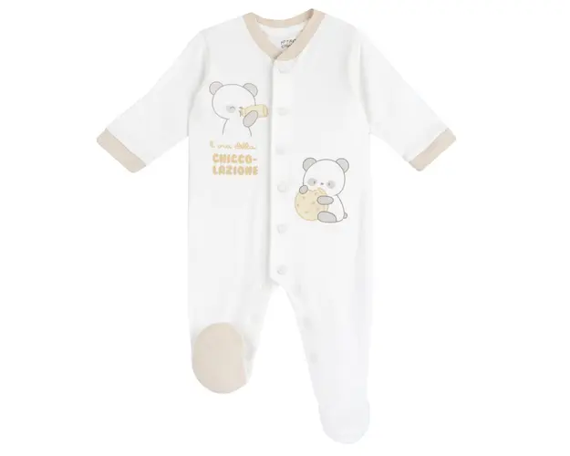 Salopeta bebelusi Chicco, alb, 07867-67MFCI