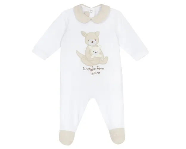 Salopeta bebelusi Chicco, Alb 2, 27104-66MFCI