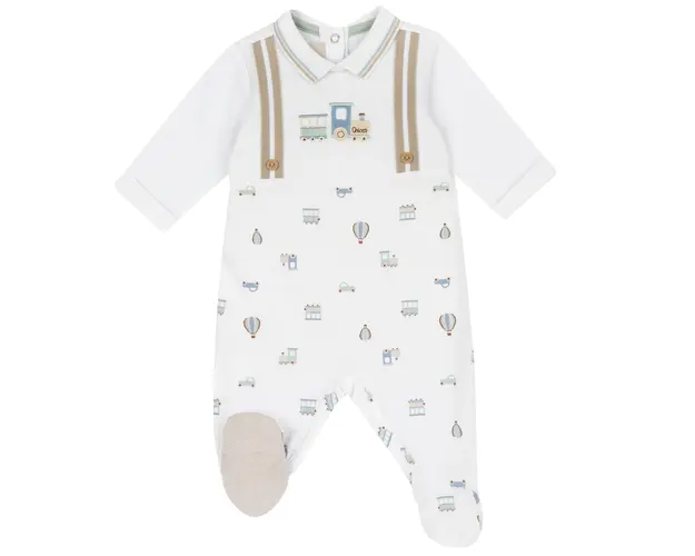 Salopeta bebelusi Chicco, Alb 2, 27122-66MFCI