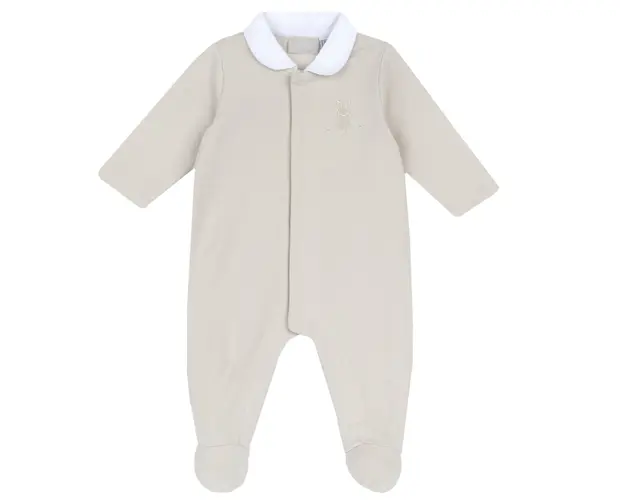 Salopeta bebelusi Chicco, Bej Cu Model, 27108-66MFCI
