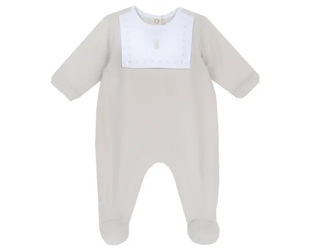 Salopeta bebelusi Chicco, Bej Cu Model, 27109-66MFCI