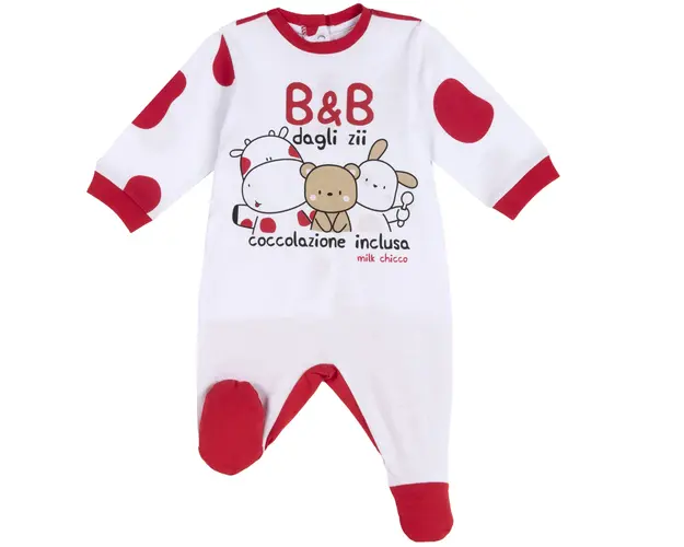 Salopeta bebelusi Chicco, botosei, multicolor, 02109