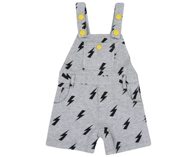 Salopeta bebelusi Chicco din jerse, bretele, Gri, 45494-64MFCO