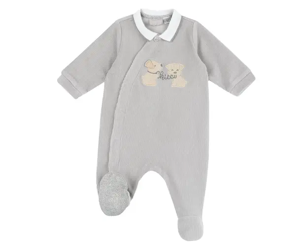 Salopeta bebelusi Chicco, gri deschis, 27156-67MFCI