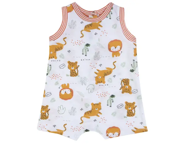 Salopeta copii Chicco, pantaloni scurti, multicolor, 50872