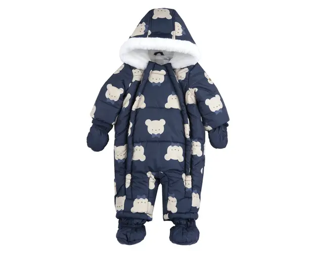 Salopeta zapada copii Chicco, matlasata, albastru inchis, 29378-67MFCO