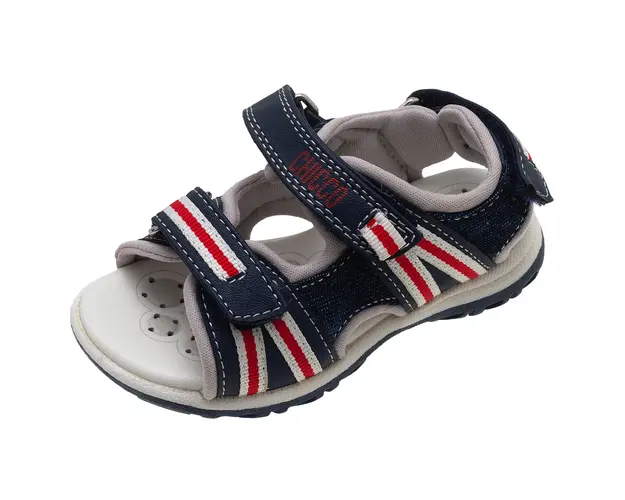 Sandale copii Chicco Carrot, bleumarin cu model, 59552