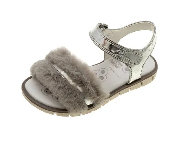 Sandale fetite Chicco Chevyl, argintiu, 61670