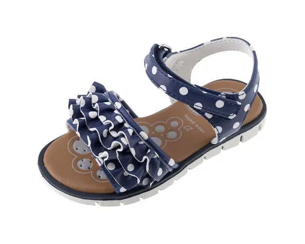 Sandale copii Chicco Chiara, bleumarin cu model, 67089-62P