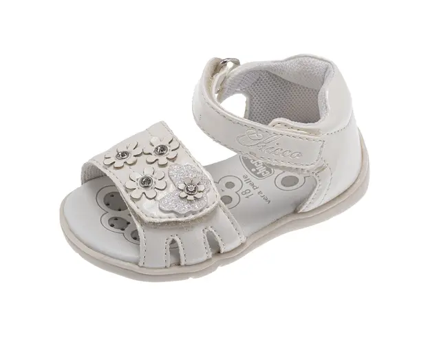 Sandale copii Chicco Grandella, Alb, 69075-64P