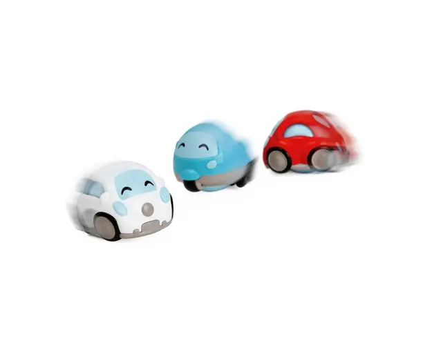 Set 3 masinute Chicco Turbo Ball City Vintage, 1-4ani+