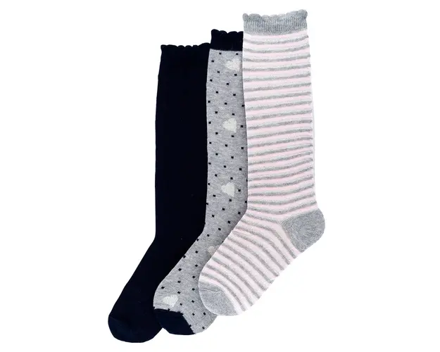 Set sosete copii, 3 bucati, multicolor, 01499