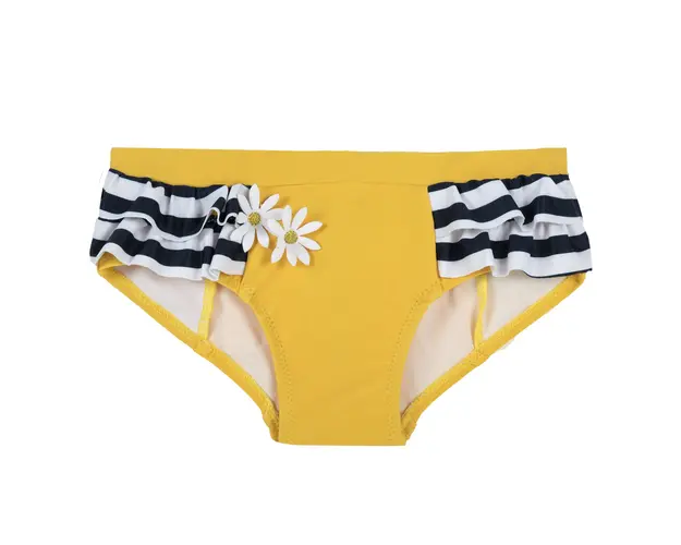Slip baie Chicco pentru fetite, galben, 07128