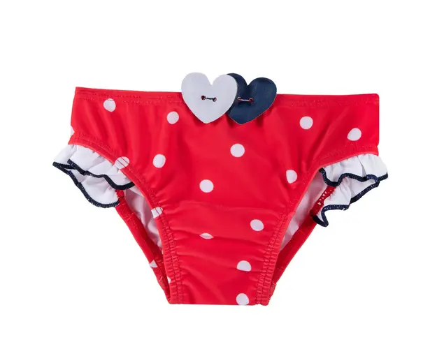 Slip baie fetite Chicco, rosu cu model, 08090