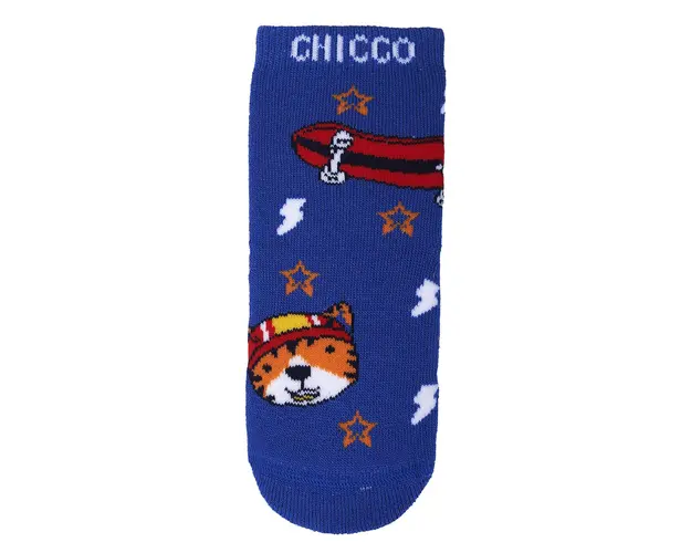 Sosete antiderapante copii Chicco, bleumarin, 72049-67P