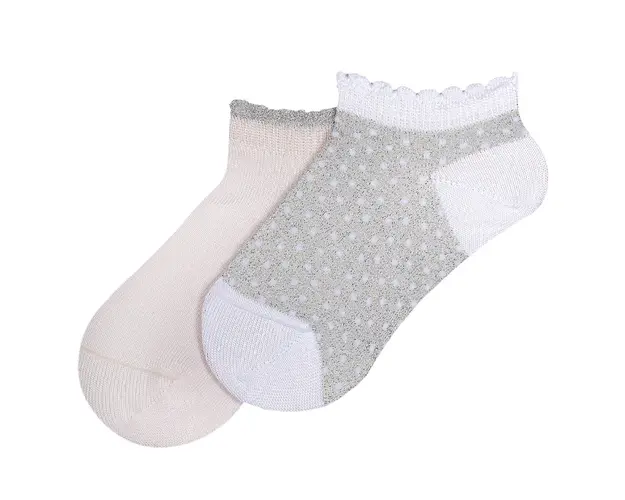 Sosete copii Chicco, 2 perechi, gri, 01736