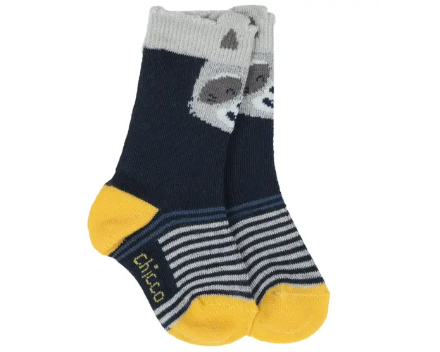 Sosete lungi copii Chicco, Albastru inchis, 01756-63MFCO