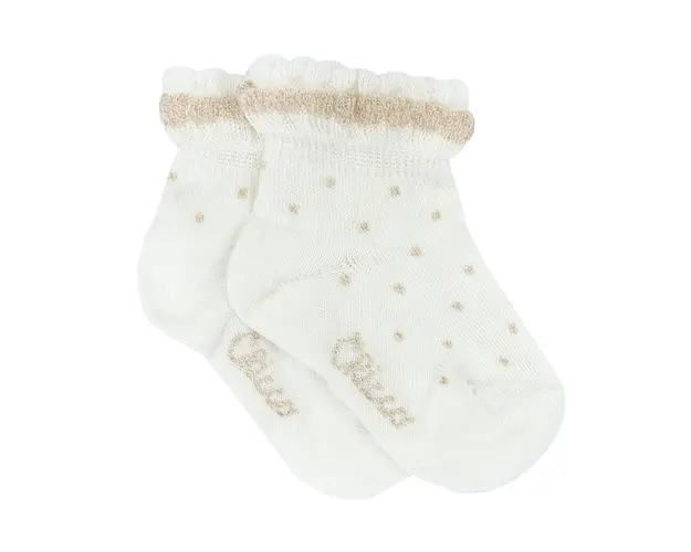 Sosete scurte copii Chicco, Alb, 05616-66MFCO