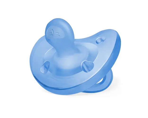 Suzeta anat. Chicco PhysioSoft, s., bleu, 6-16luni