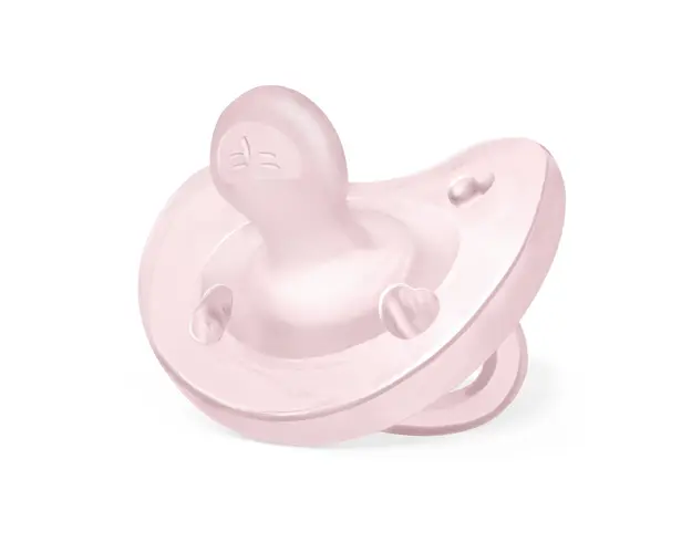 Suzeta anat. Chicco PhysioSoft, s., roz, 0-6luni