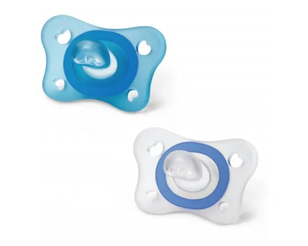 Suzeta s. Chicco PhysioForma MiniSoft, boy, 2buc, 2-6luni+