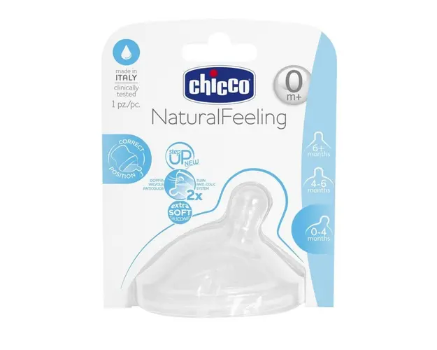 Tetina Chicco STEP UP, 0luni+, flux normal