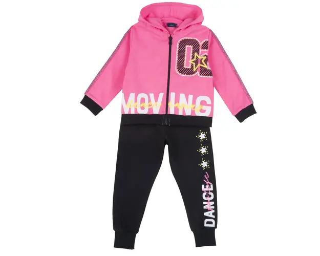 Trening copii Chicco cu gluga, negru, 78798