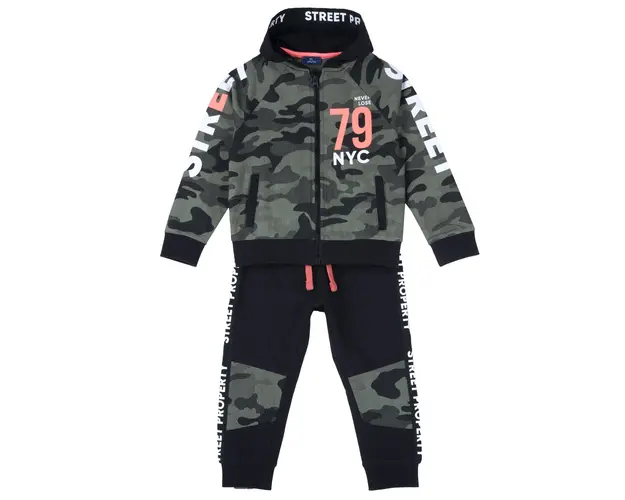 Trening copii Chicco cu gluga, verde, 78803