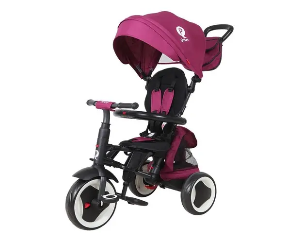 Tricicleta copii QPlay Rito Plus, violet, 12luni-3ani