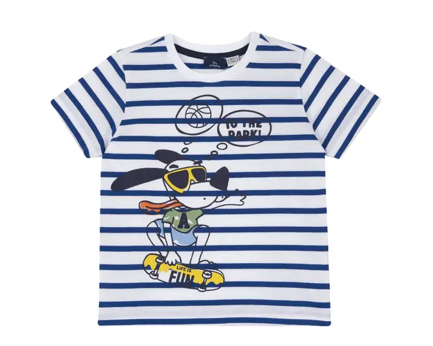 Tricou copii Chicco, Alb, 00045-64MC