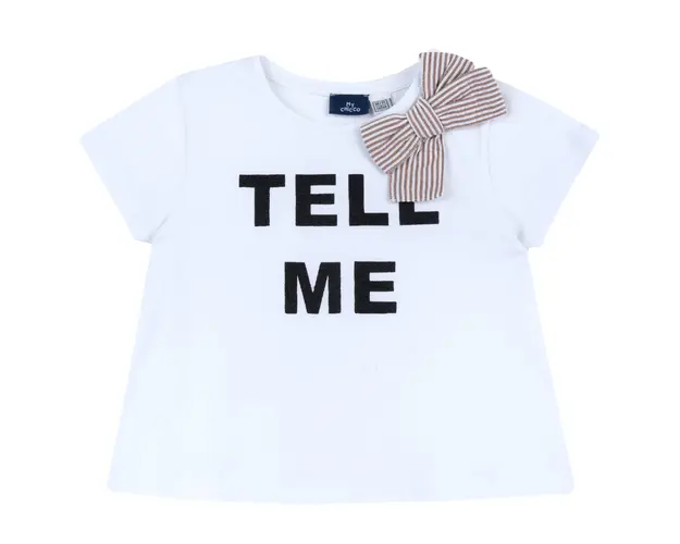 Tricou copii Chicco, Alb, 00111-64MC