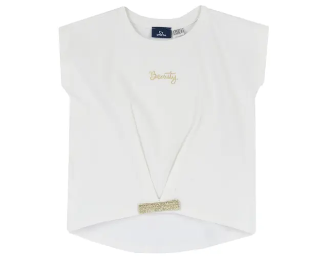 Tricou copii Chicco, Alb, 00174-64MC