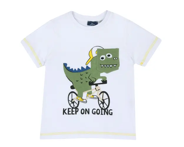 Tricou copii Chicco, alb 2, 00068-64MC