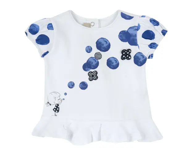 Tricou copii Chicco, alb 2, 00083-64MFCO