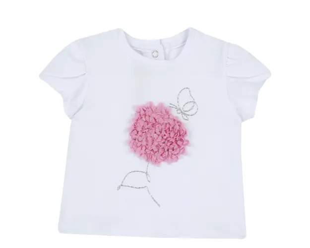 Tricou copii Chicco, alb 2, 00138-64MFCO