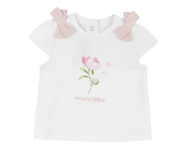 Tricou copii Chicco, Alb 2, 05412-66MFCO