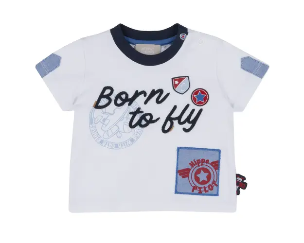 Tricou copii Chicco, Alb, 67653