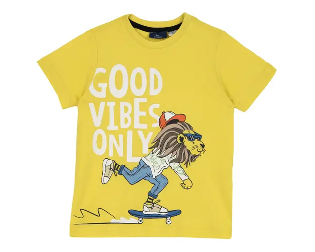 Tricou copii Chicco, galben, 00071-64MC
