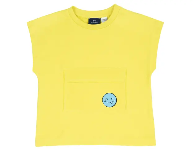 Tricou copii Chicco, galben deschis, 05864-66CLT