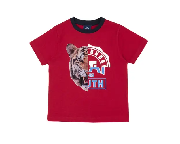 Tricou copii Chicco, rosu, 67550