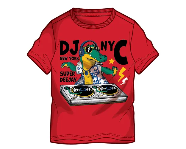 Tricou copii Chicco, rosu, 67617