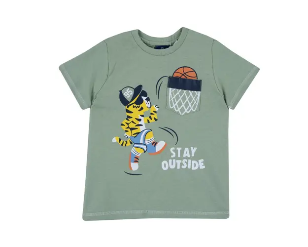 Tricou copii Chicco, Verde, 00068-64MC