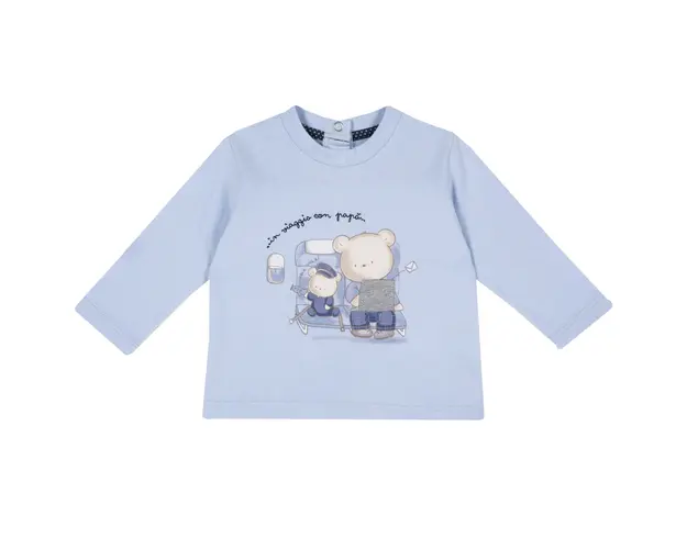 Bluza copii Chicco, imprimeu vesel, roz, 47488