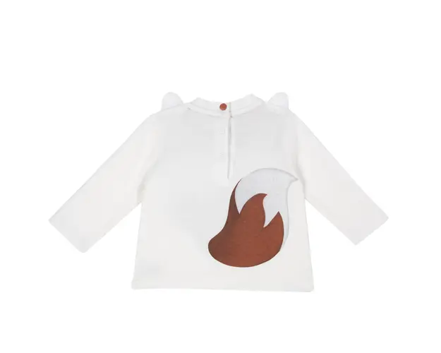 Bluza copii Chicco, alb cu model, 06157