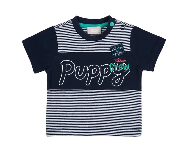 Tricou copii Chicco, bleumarin, 06879
