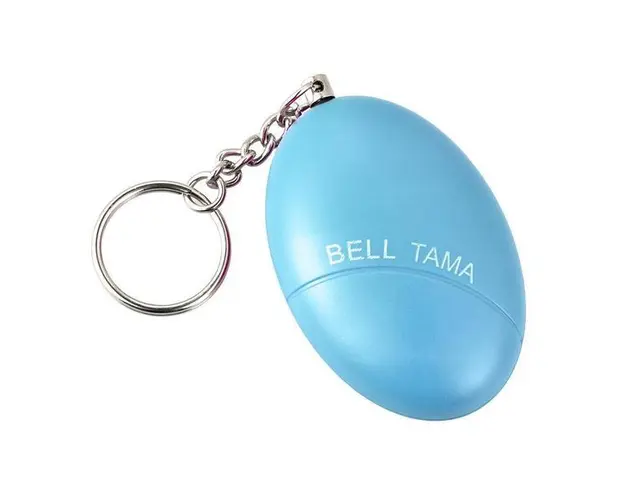 Alarma personala portabila tip breloc chei, 120dB, pentru siguranta copiilor, femeilor sau persoanelor varstnice, albastru