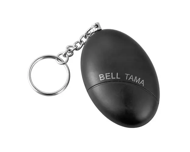 Alarma personala portabila tip breloc chei, 120dB, pentru siguranta copiilor, femeilor sau persoanelor varstnice, negru