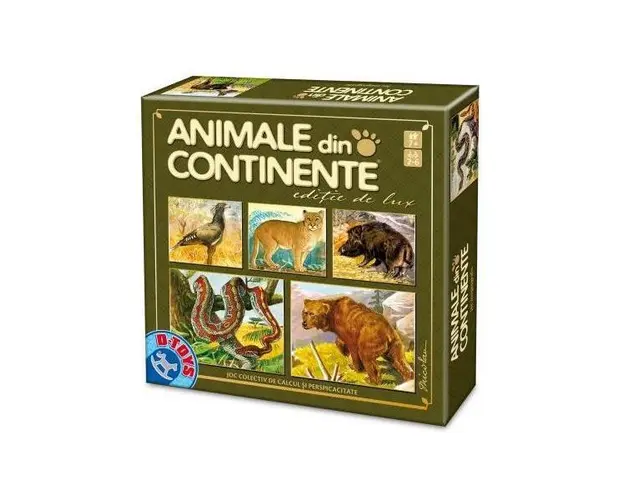 Animale din continente: Editie de lux
