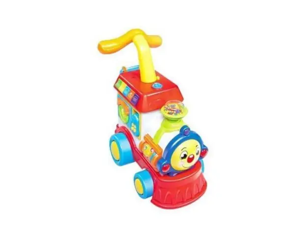 Antemergator pentru copii locomotiva muzicala - Bebeking 